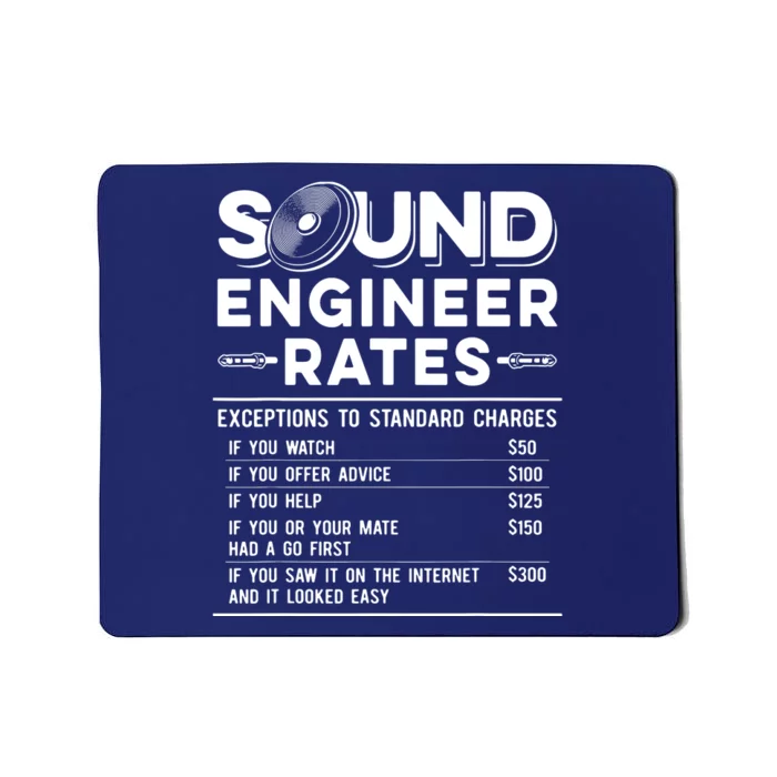 Studio Audio Engineer Rates Funny Sound Guy Tech Mousepad