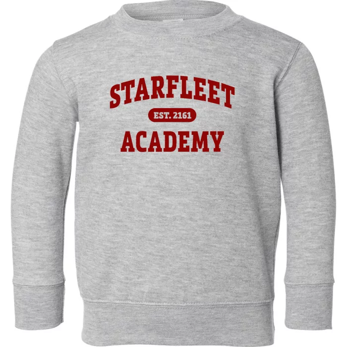 Starfleet Academy Est. 2161 Toddler Sweatshirt