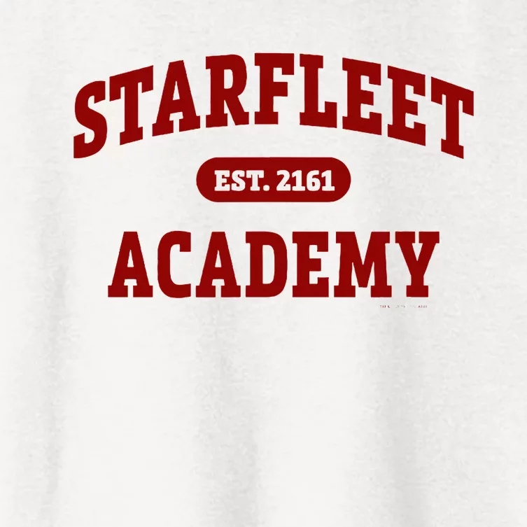 Starfleet Academy Est. 2161 Women's Crop Top Tee