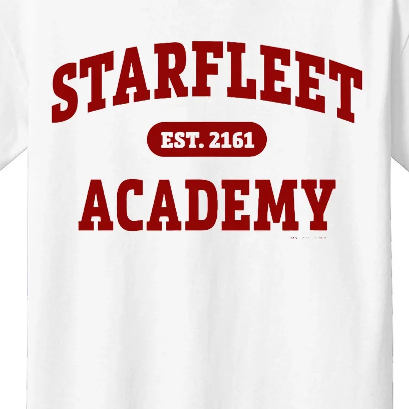 Starfleet Academy Est. 2161 Kids T-Shirt