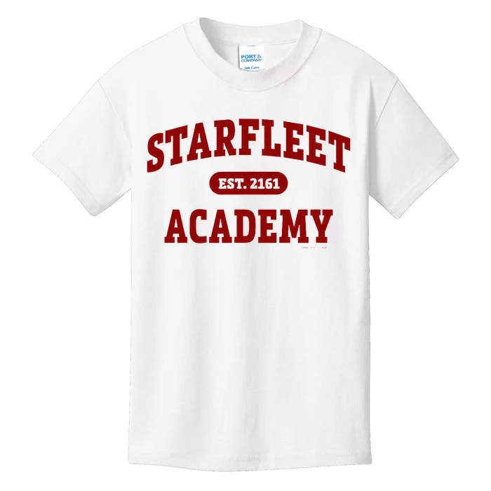 Starfleet Academy Est. 2161 Kids T-Shirt