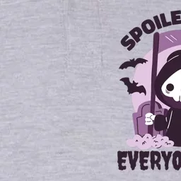 Spoiler Alert Everyone Dies Reaper Halloween Softstyle Adult Sport Polo