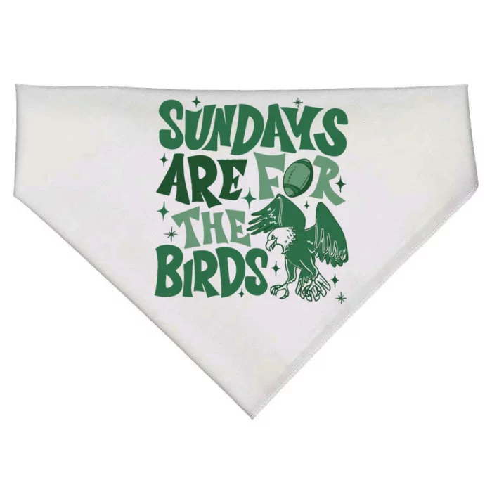 Sundays Are For The Birds Football USA-Made Doggie Bandana