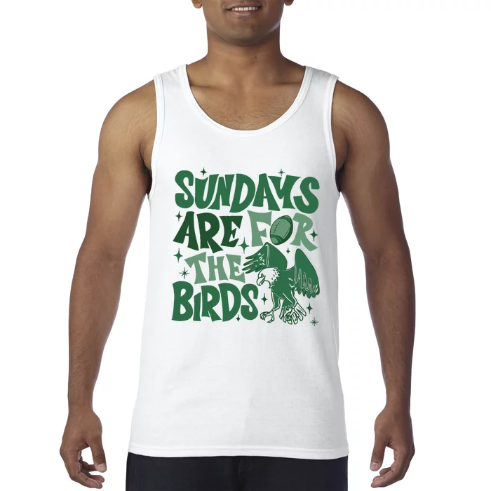 Sundays Are For The Birds Football Tank Top