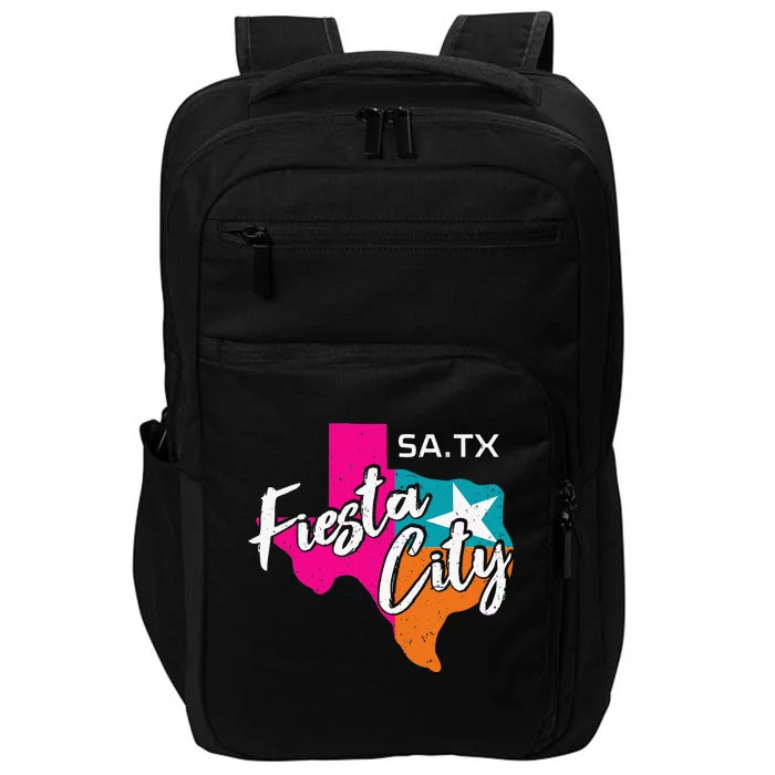 San Antonio Fiesta City Cinco De Mayo Fiesta Squad Texas Impact Tech Backpack