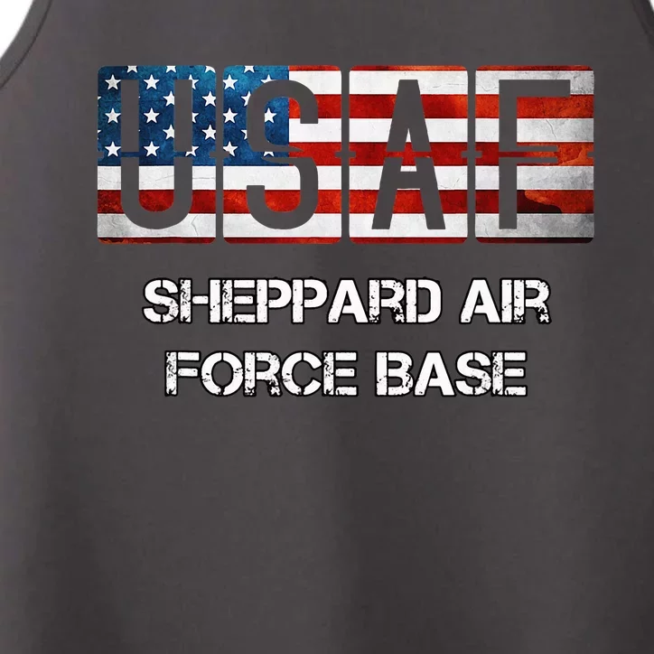 Sheppard A.Ir Force Base Distressed Performance Tank