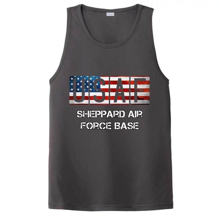 Sheppard A.Ir Force Base Distressed Performance Tank