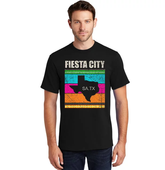 San Antonio Fiesta City Cinco De Mayo Fiesta Squad Texas Tall T-Shirt