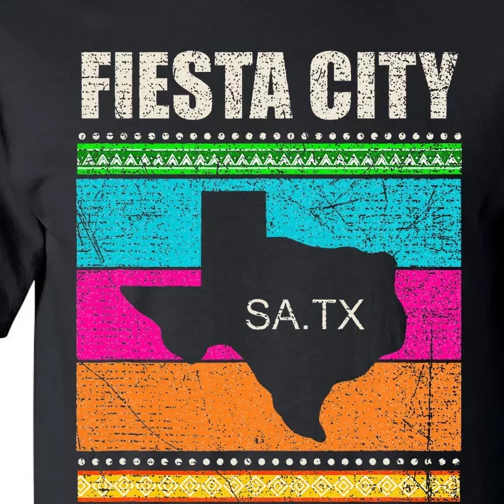 San Antonio Fiesta City Cinco De Mayo Fiesta Squad Texas Tall T-Shirt