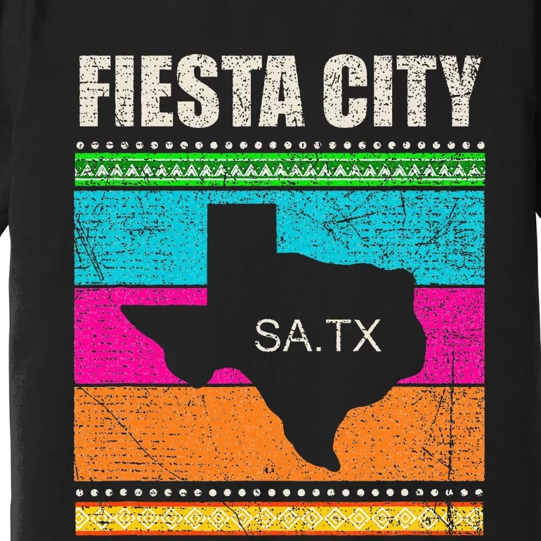 San Antonio Fiesta City Cinco De Mayo Fiesta Squad Texas Premium T-Shirt