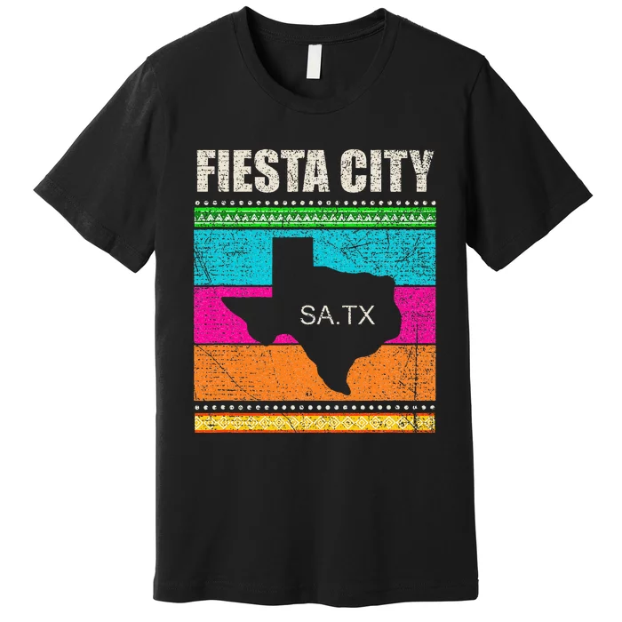 San Antonio Fiesta City Cinco De Mayo Fiesta Squad Texas Premium T-Shirt