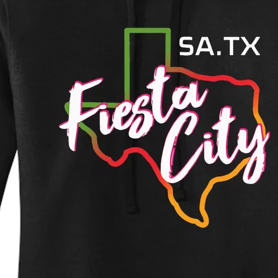 San Antonio Fiesta City Cinco De Mayo Fiesta Squad Texas Women's Pullover Hoodie