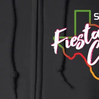 San Antonio Fiesta City Cinco De Mayo Fiesta Squad Texas Full Zip Hoodie