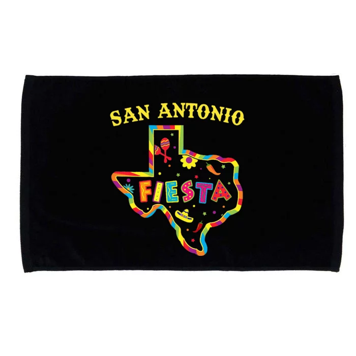 San Antonio Fiesta City Cinco De Mayo Fiesta Squad Texas Microfiber Hand Towel