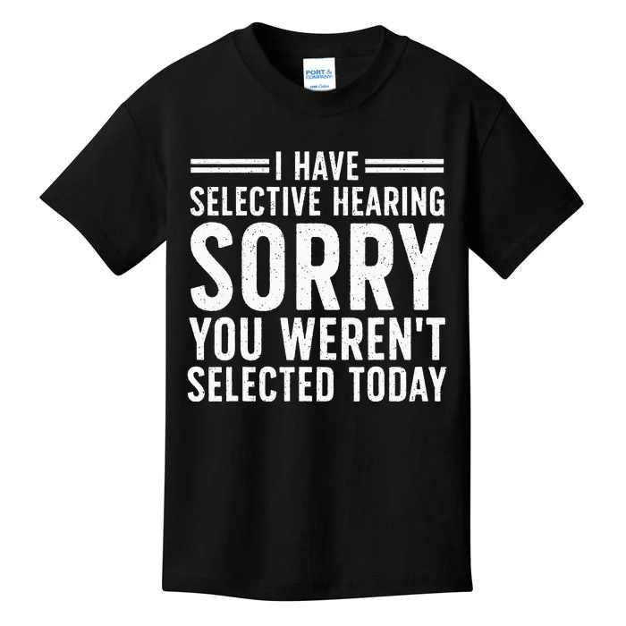 Sayings Art For Sarcastic People Sarcasm Kids T-Shirt