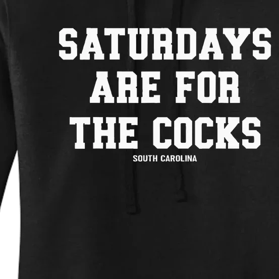 Saturdays Are For The Cocks Women's Pullover Hoodie