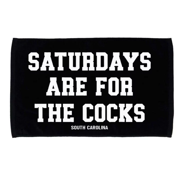 Saturdays Are For The Cocks Microfiber Hand Towel