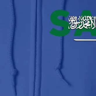 Saudi Arabia For Saudi National Day Gift Full Zip Hoodie