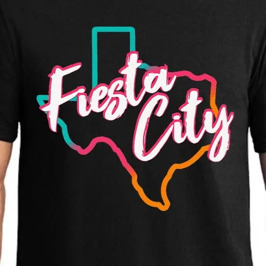 San Antonio Fiesta City Fans Pajama Set