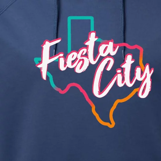 San Antonio Fiesta City Fans Performance Fleece Hoodie