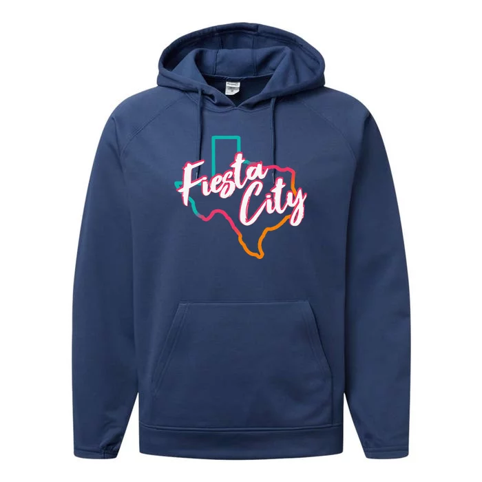 San Antonio Fiesta City Fans Performance Fleece Hoodie