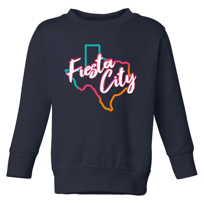 San Antonio Fiesta City Fans Toddler Sweatshirt