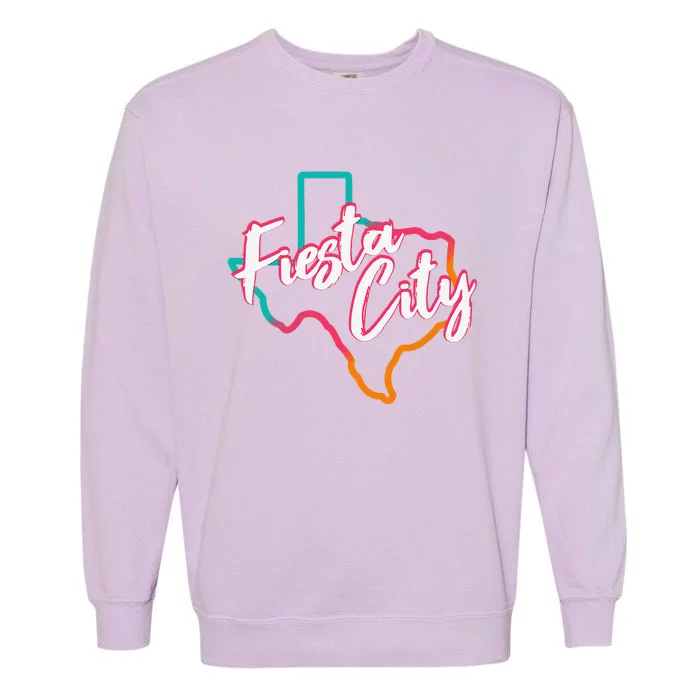 San Antonio Fiesta City Fans Garment-Dyed Sweatshirt