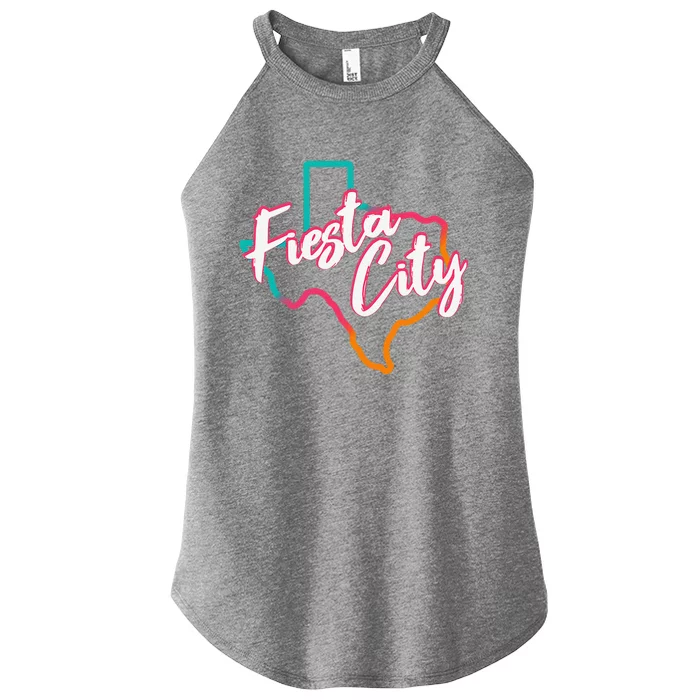 San Antonio Fiesta City Fans Women’s Perfect Tri Rocker Tank