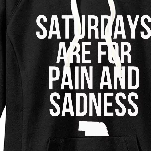 Saturdays Are For Pain And Sadness Women's Fleece Hoodie