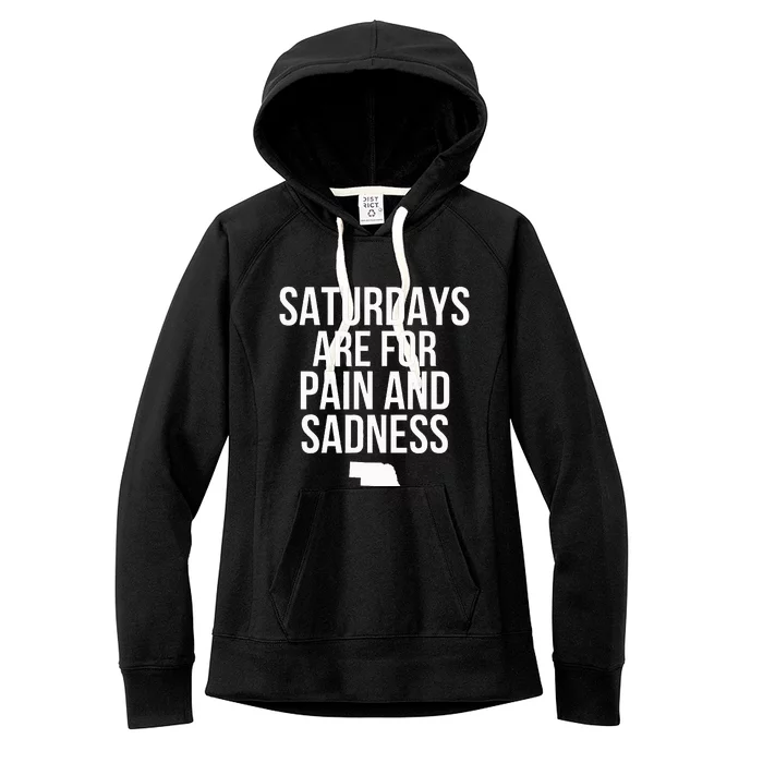 Saturdays Are For Pain And Sadness Women's Fleece Hoodie