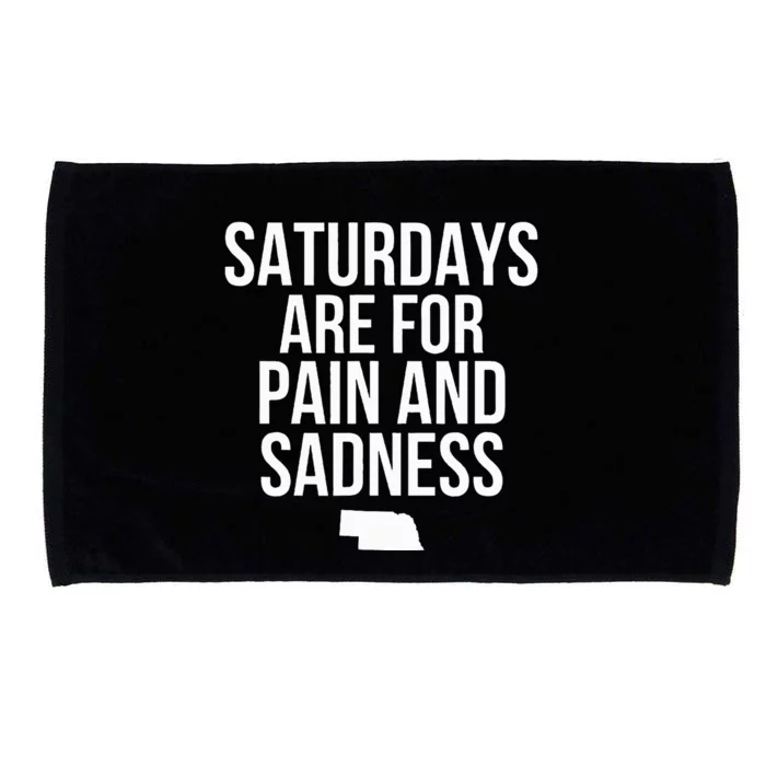 Saturdays Are For Pain And Sadness Microfiber Hand Towel