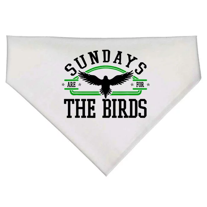 Sundays Are For The Birds Football Philadelphia USA-Made Doggie Bandana