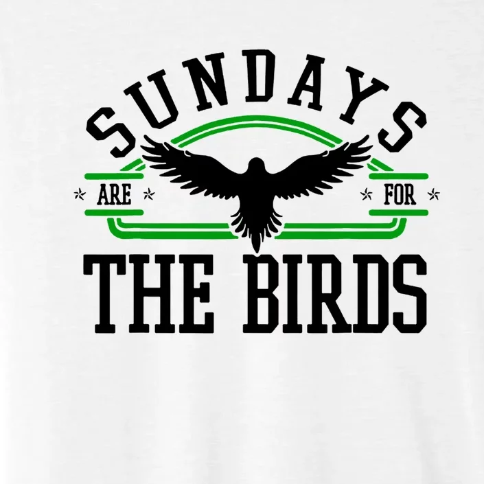 Sundays Are For The Birds Football Philadelphia ChromaSoft Performance T-Shirt