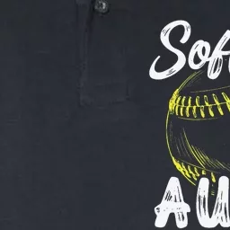 Softball Aunt For  Family Matching Players Mothers Day Softstyle Adult Sport Polo