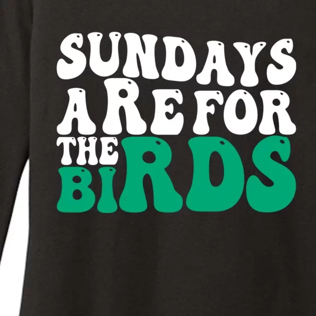 Sundays Are For The Birds It's A Philly Thing Philadelphia Football Womens CVC Long Sleeve Shirt