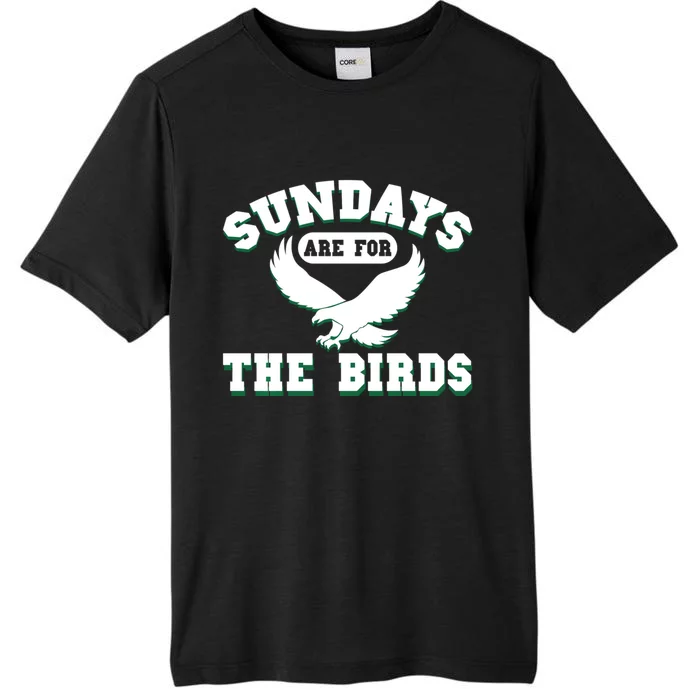 Sundays Are For The Birds Football Philadelphia ChromaSoft Performance T-Shirt