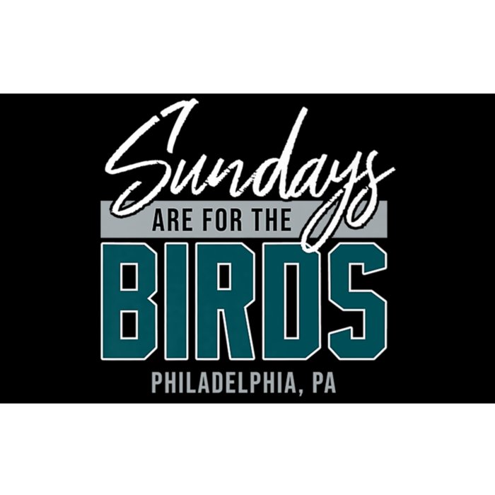 Sundays Are For The Birds Football Philadelphia Bumper Sticker