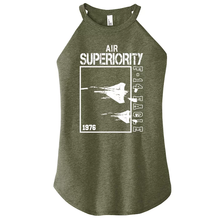 Simple Aircraft F 15 Eagle Women’s Perfect Tri Rocker Tank