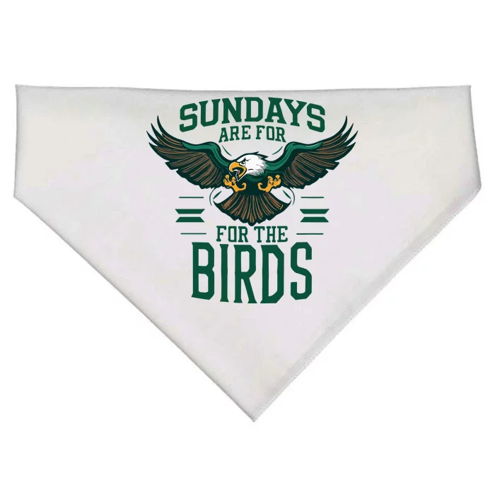 Sundays Are For The Birds Football Philadelphia USA-Made Doggie Bandana