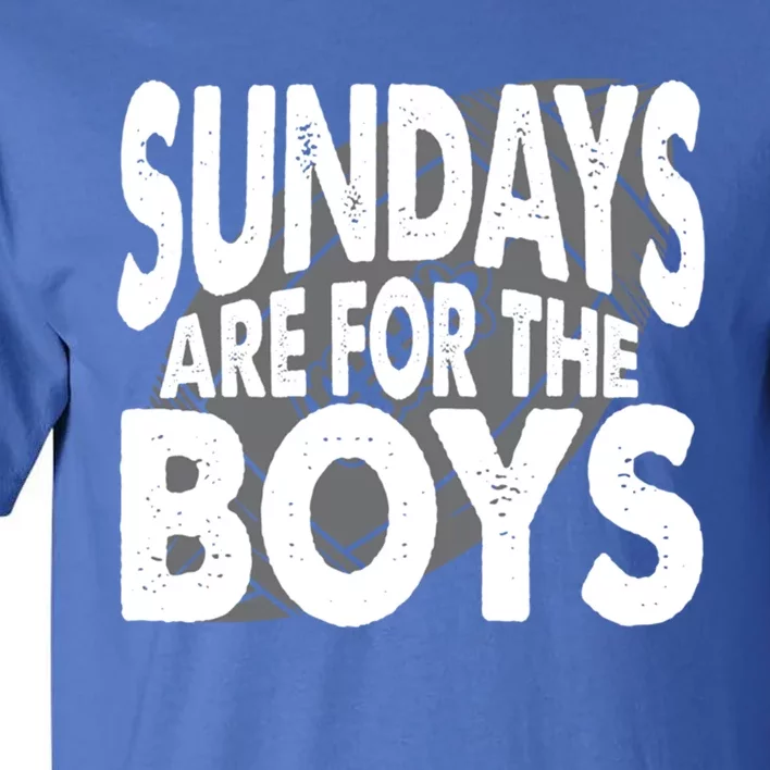 Sundays Are For The American Football Gift Tall T-Shirt