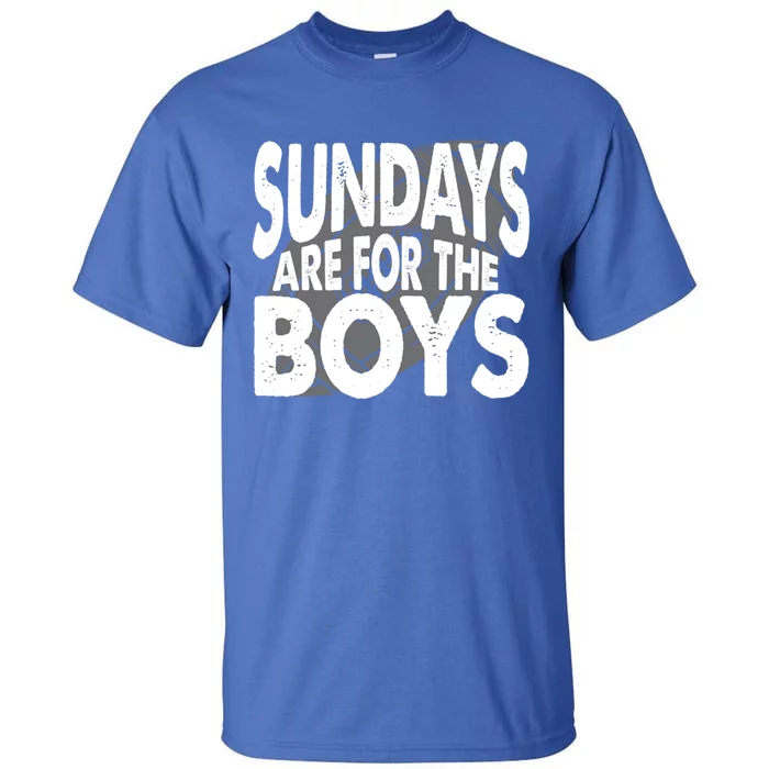 Sundays Are For The American Football Gift Tall T-Shirt