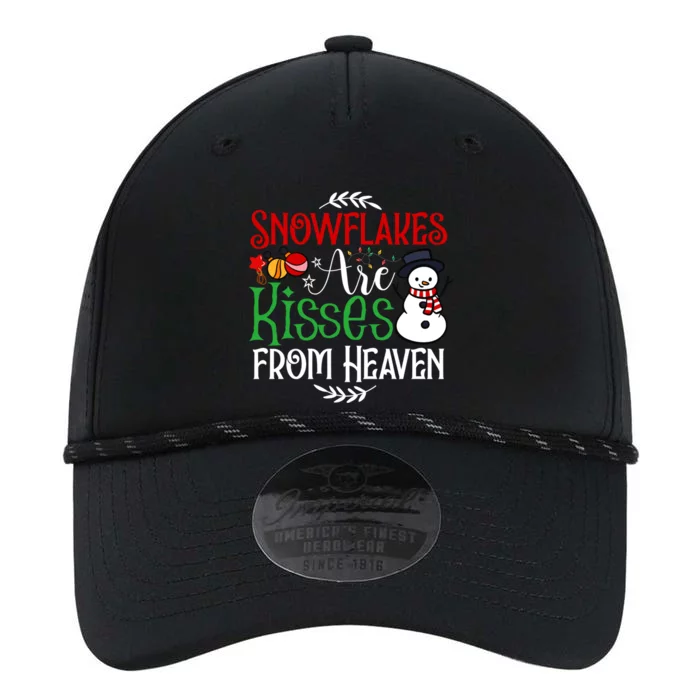 Snowflakes Are From Heaven Funny Christmas Santa Great Gift Performance The Dyno Cap