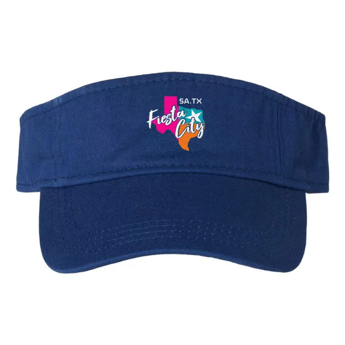 San Antonio Fiesta City Cinco De Mayo Squad Texas Valucap Bio-Washed Visor