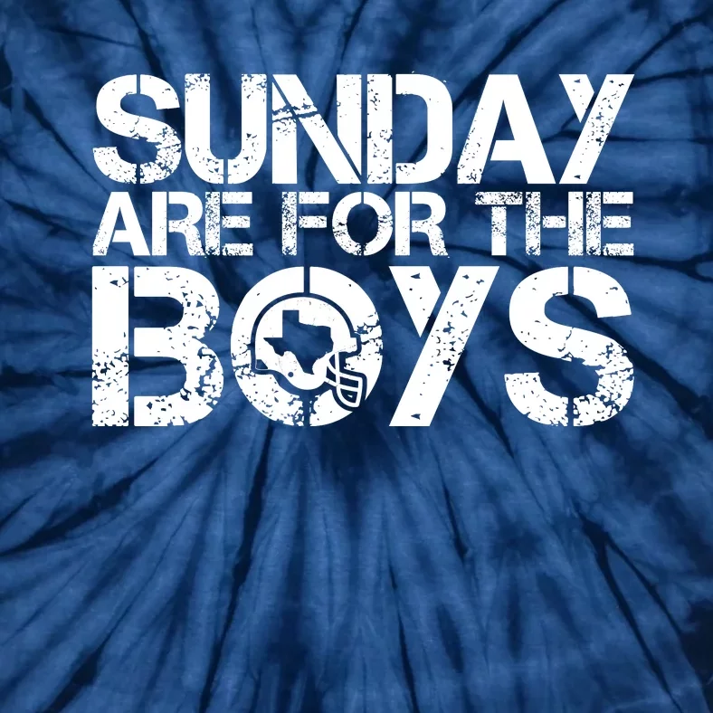 Sunday Are For The Boy Football Fan Tie-Dye T-Shirt