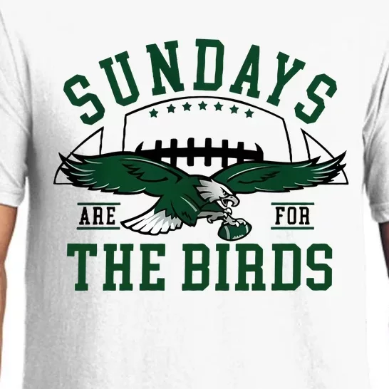 Sundays Are For The Birds Football Philadelphia Pajama Set