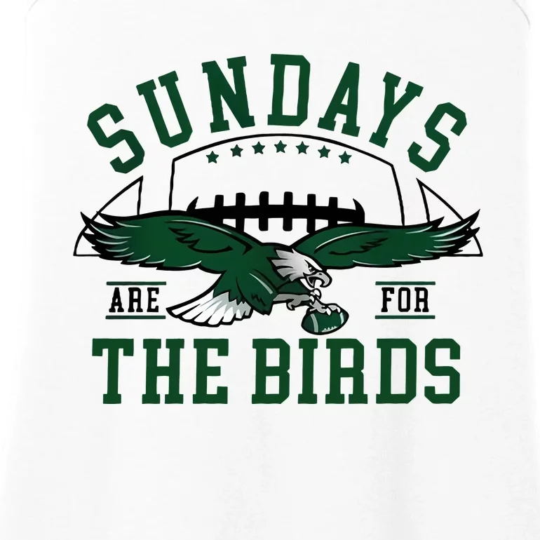 Sundays Are For The Birds Football Philadelphia Ladies Essential Tank