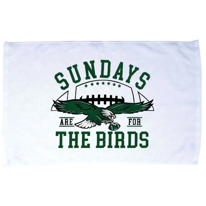 Sundays Are For The Birds Football Philadelphia Microfiber Hand Towel