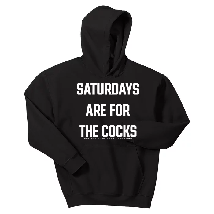 Saturdays Are For The Cocks Kids Hoodie