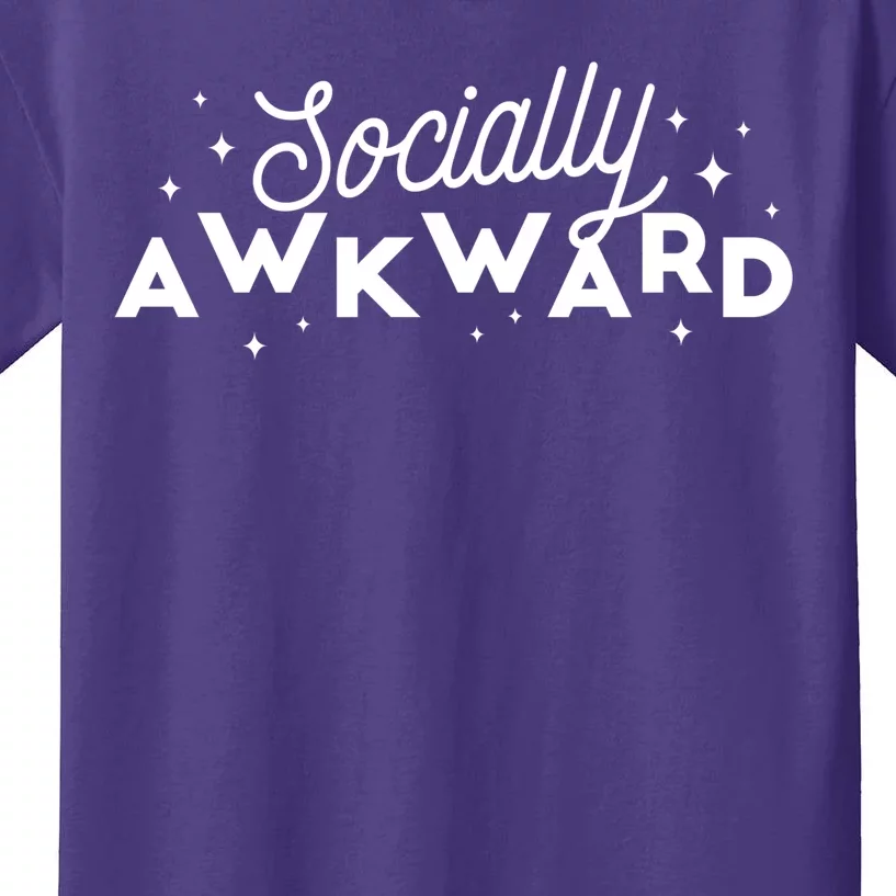 Socially Awkward Funny Kids T-Shirt