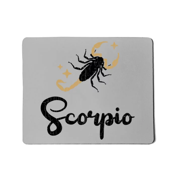 Scorpio Astrology Funny Zodiac Sign Gift Mousepad